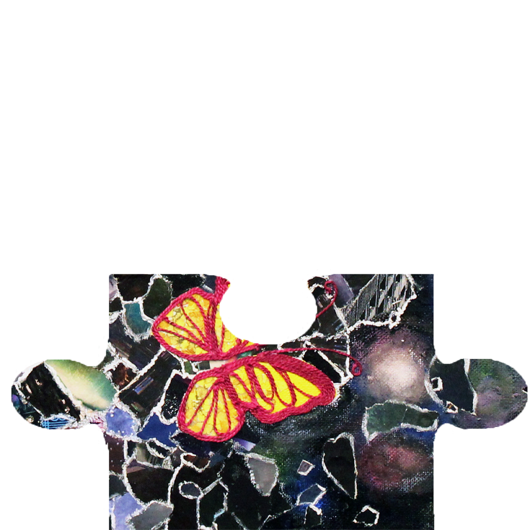 painting of butterflies